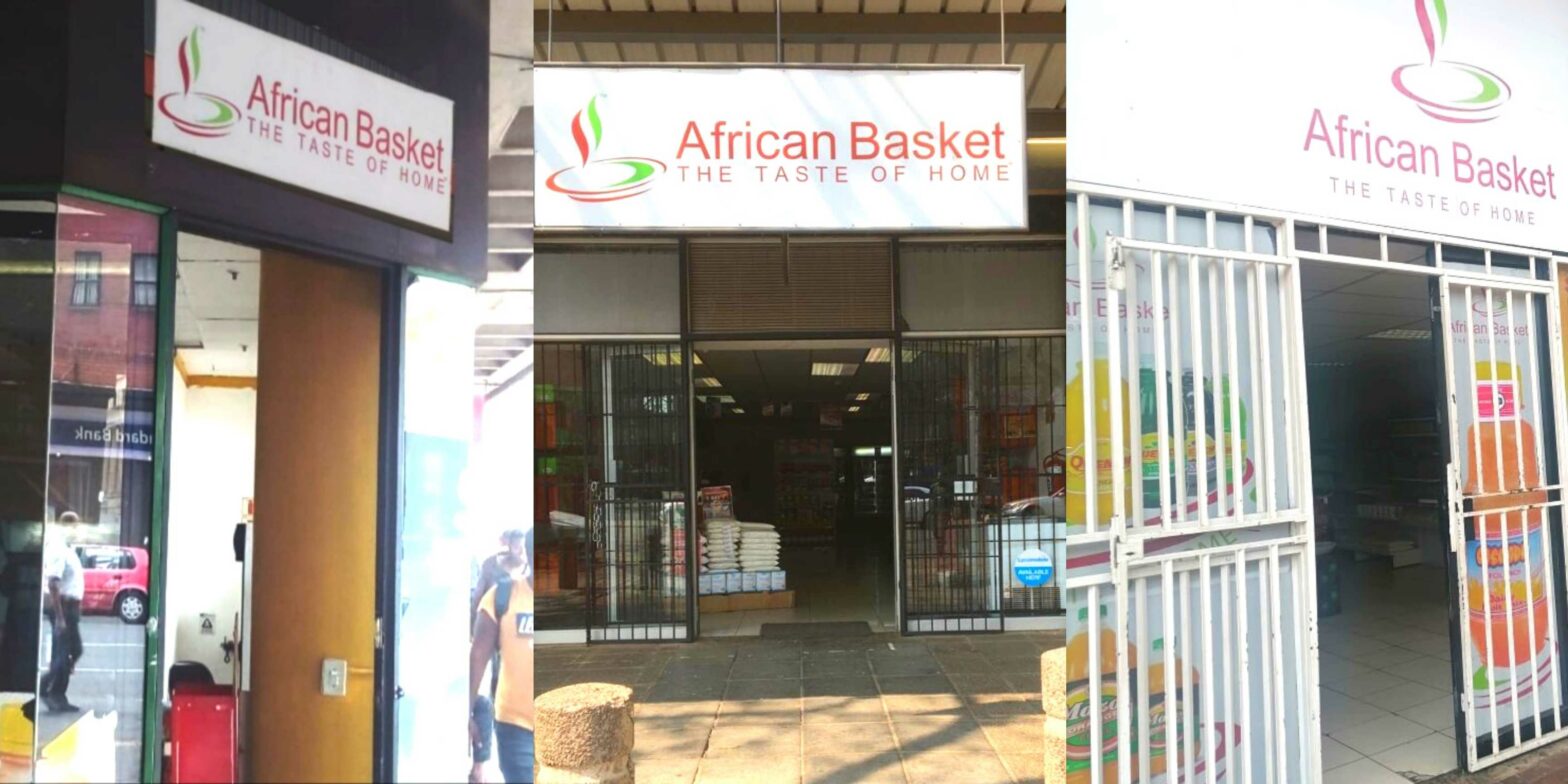 Store Front African Basket