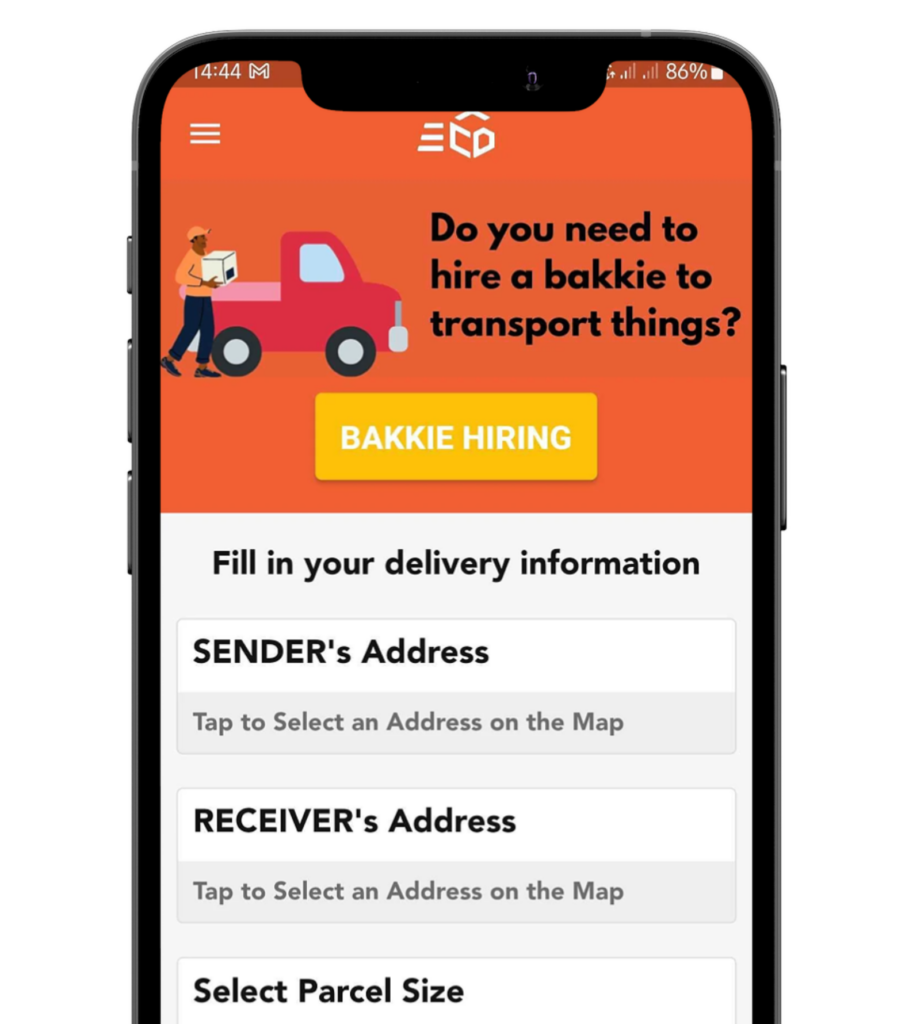 ECD Delivery app